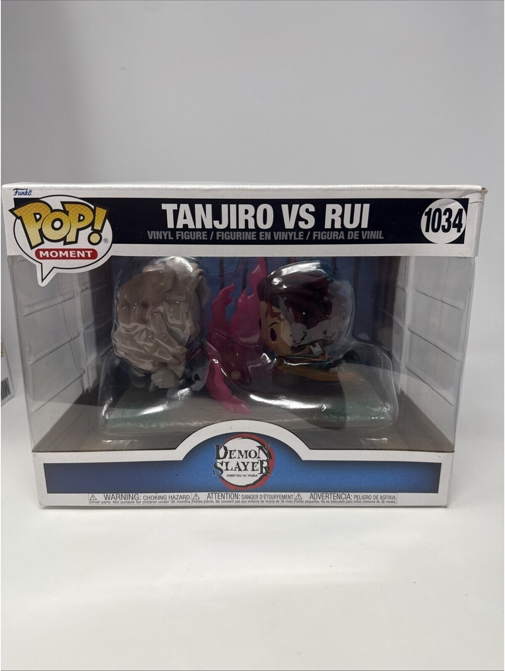 Funko Demon Slayer Tanjiro vs Rui Vinyl Figure 1034 Anime Manga Boxed